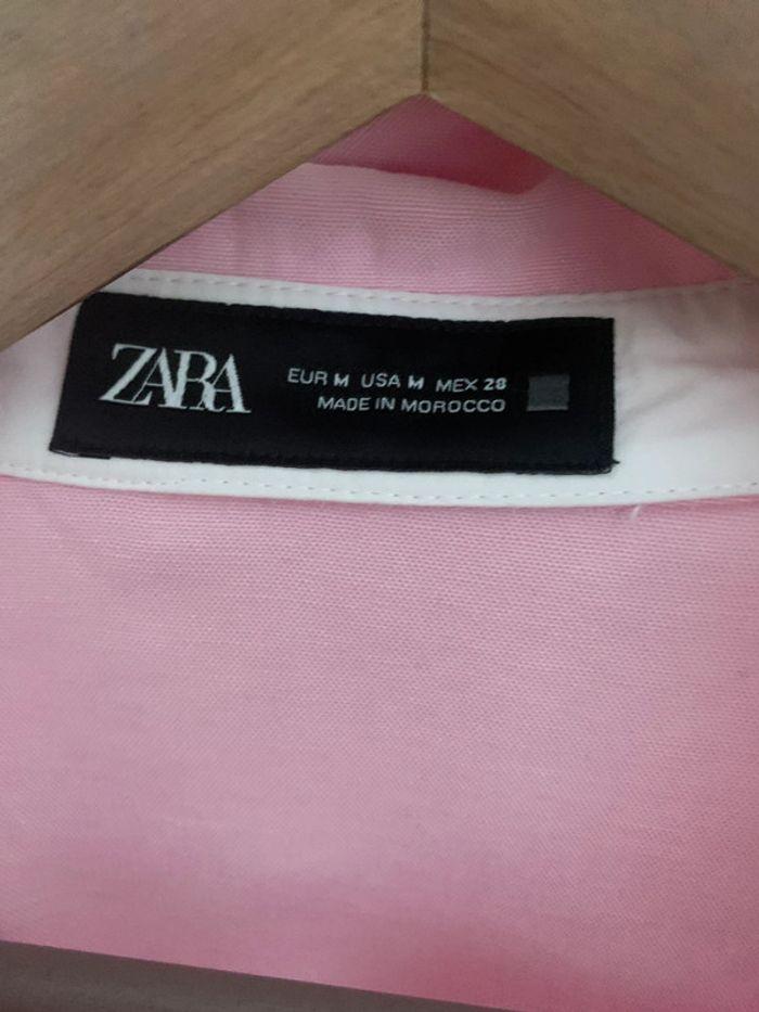 chemise rose zara - photo numéro 3