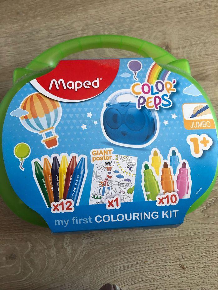 Maped mallette 24 accessoires (feutre,crayon,coloriage )