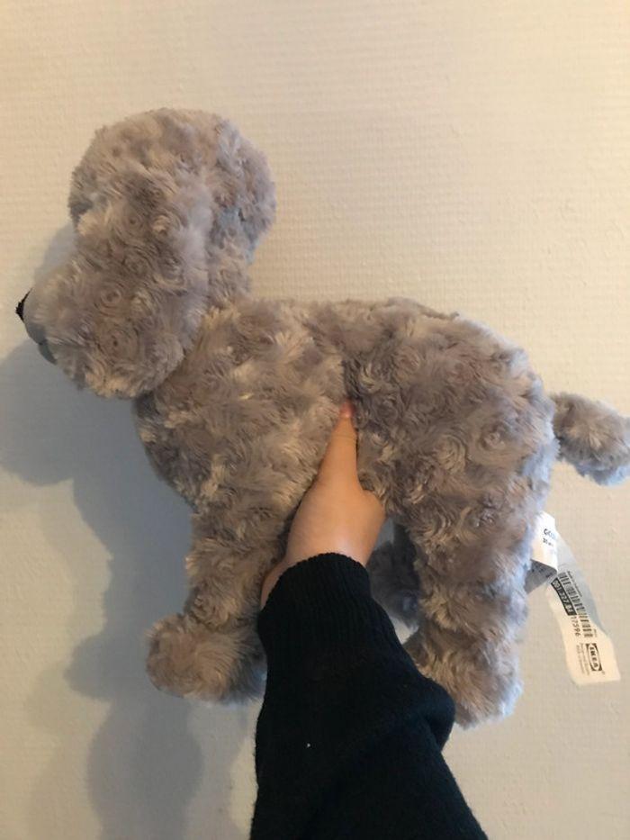 Peluche chien caniche - photo numéro 2