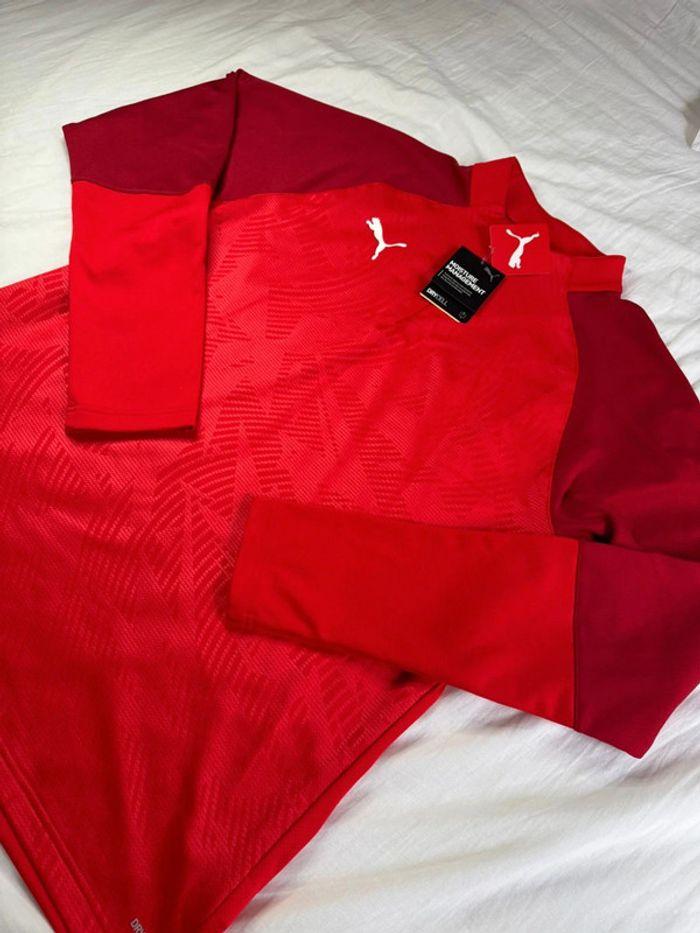 Sweat de sport rouge Puma drycell XL - photo numéro 2