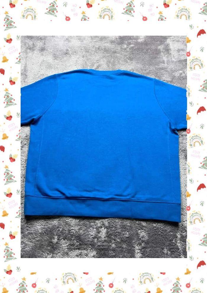 👕 Sweat à capuche Nike logo Brodé Bleu Taille XL 👕 - photo numéro 2