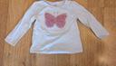 Haut/T-shirt  papillon, manches longues, taille 3 ans , 98