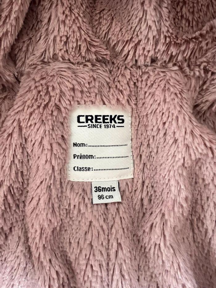 Manteau chaud fille 3 ans Creeks - photo numéro 5