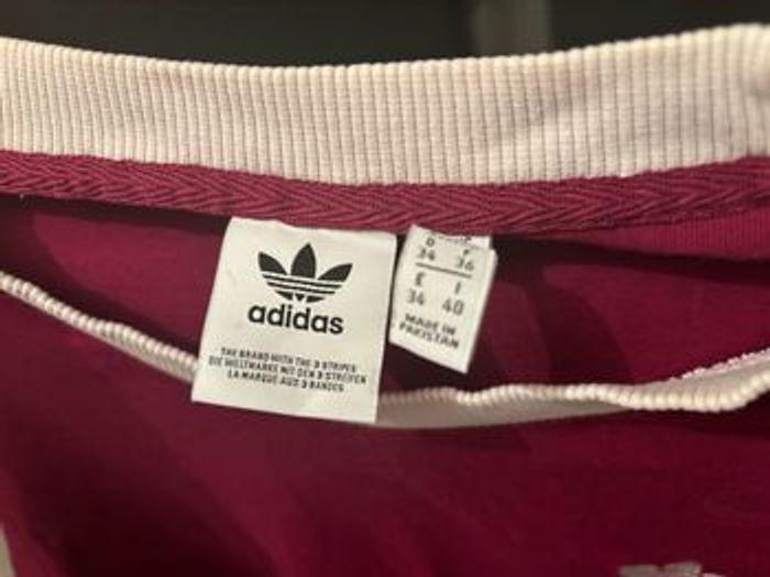 T shirt Adidas violet - photo numéro 2