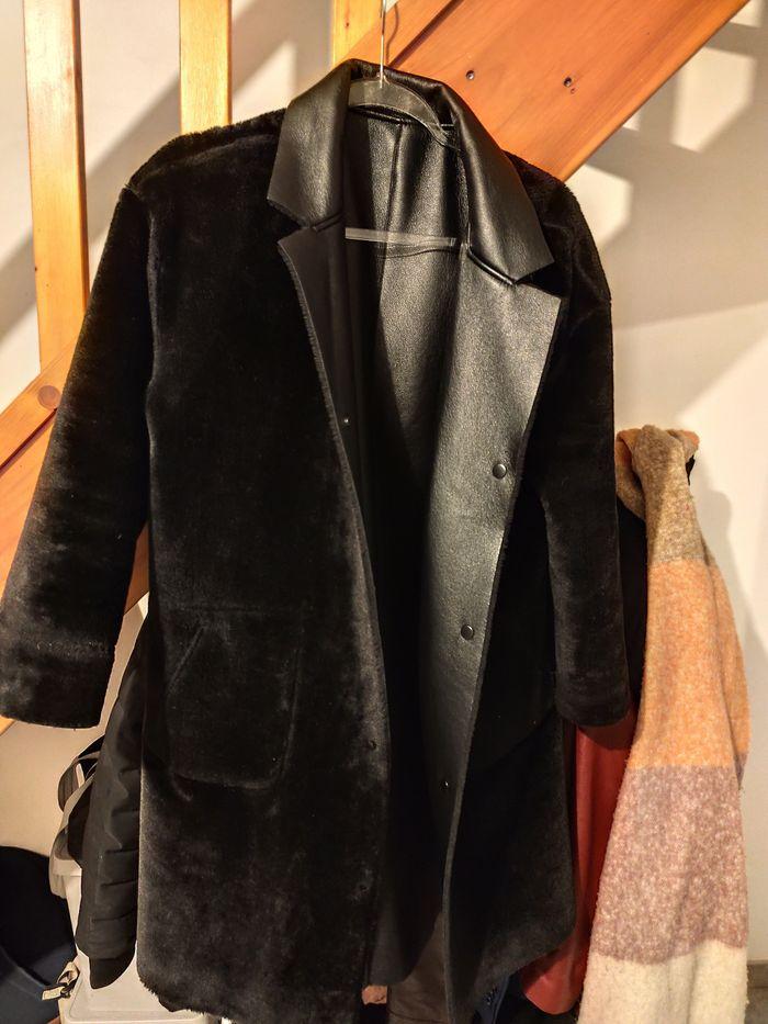 Manteau simili cuir réversible - photo numéro 3