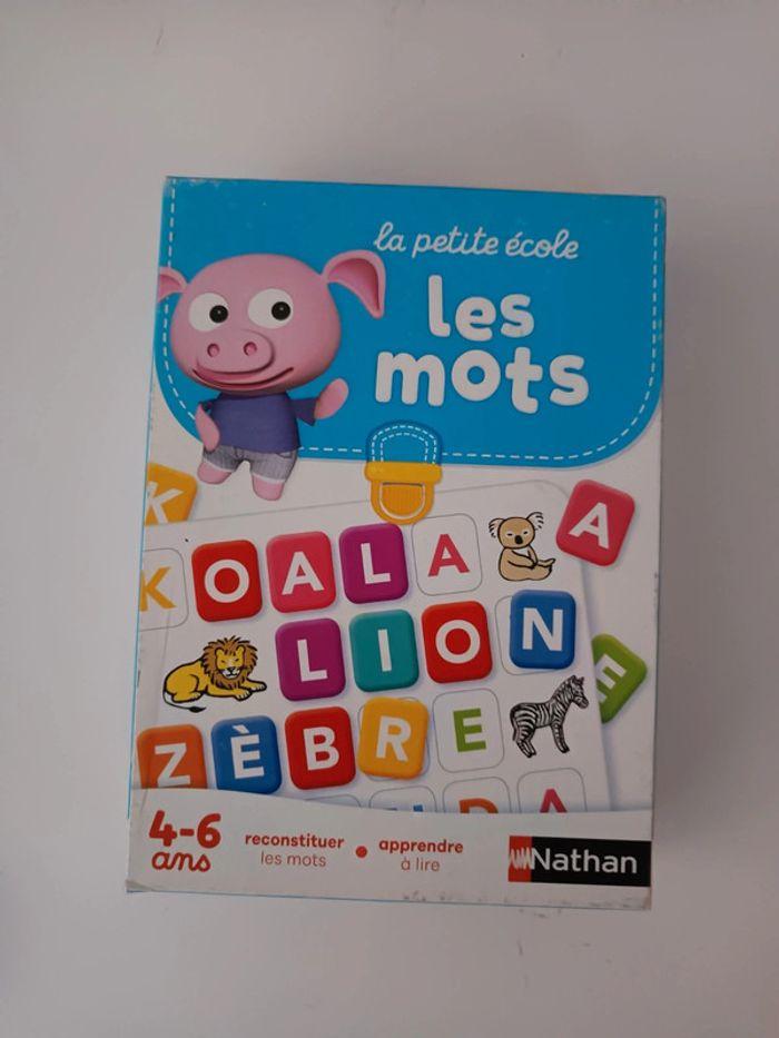 Les petites écoles les mots Nathan 4 6 ans - photo numéro 1