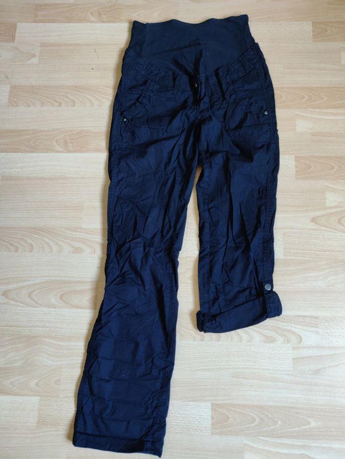 Pantalon pantacourt de grossesse h&m mama 36 - photo numéro 1