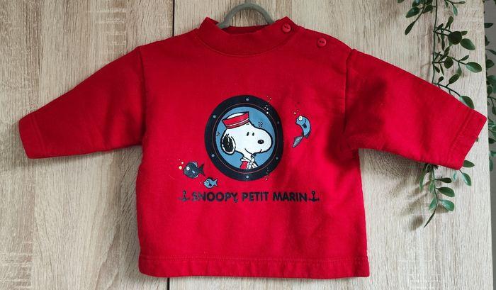 Pull Snoopy Taille 6 mois - photo numéro 1