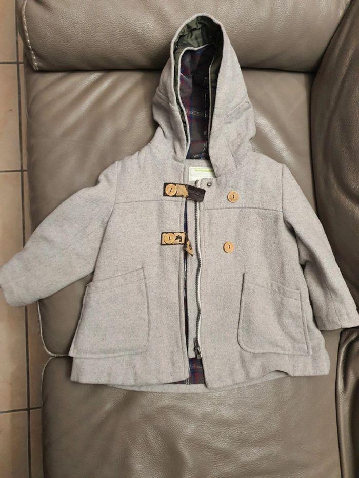 Manteau gris Vertbaudet 3 ans