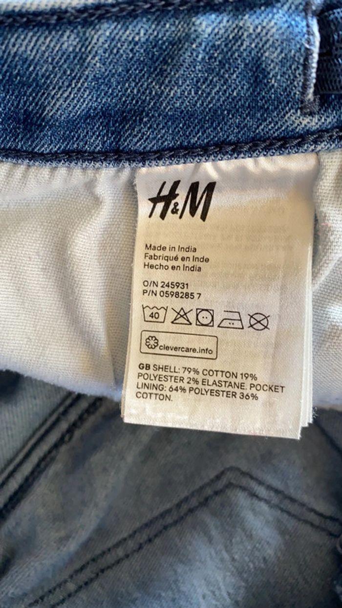 Short en jean H&M - photo numéro 3