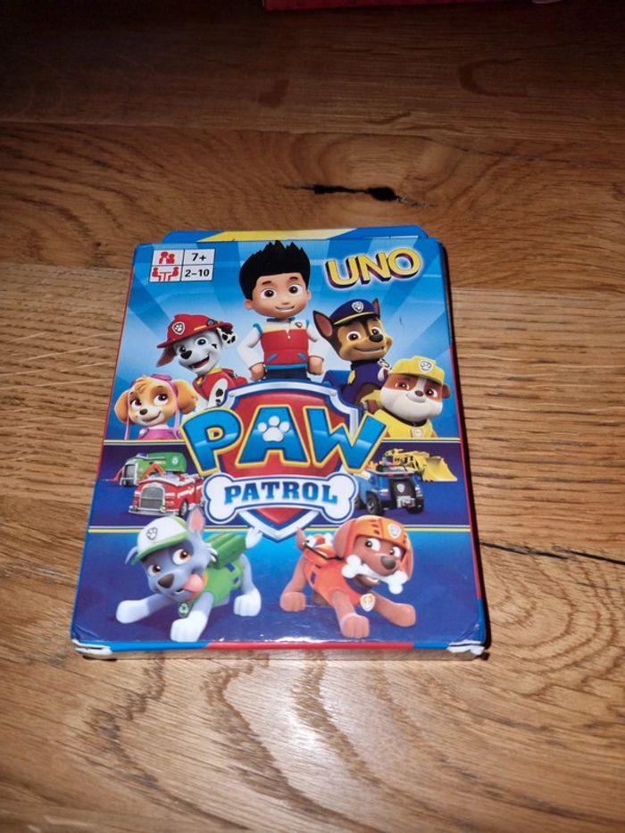 Jeu de carte paw patrol pat patrouille