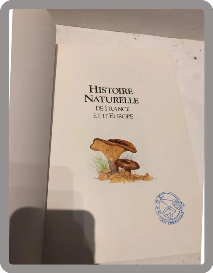 Livre nature Histoire naturelle illustrée de France et D’Europe - photo numéro 8