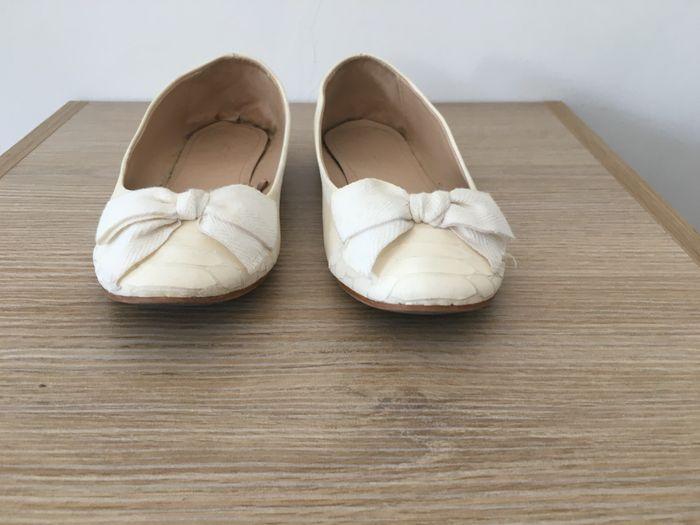 Ballerines blanc cassé - photo numéro 5