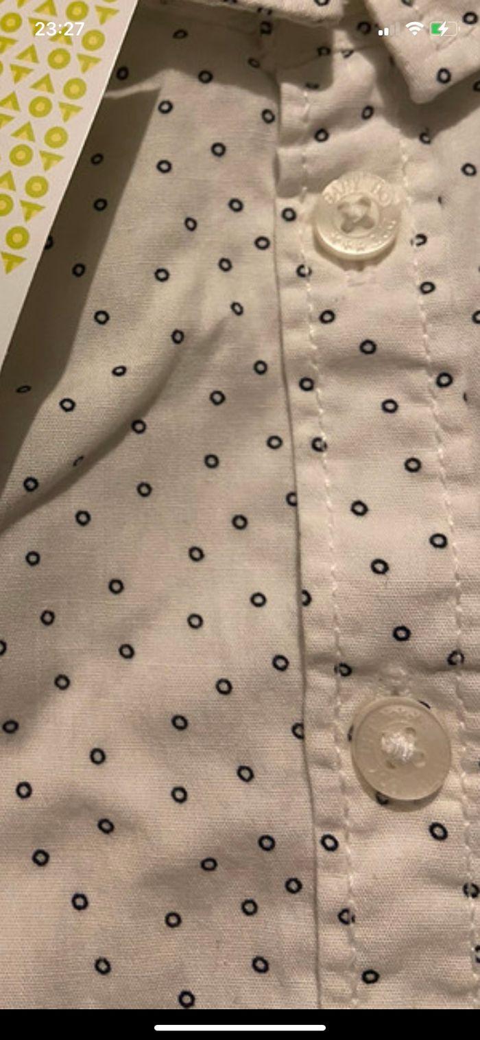 Chemise tape à l’œil neuf 6 mois - photo numéro 5