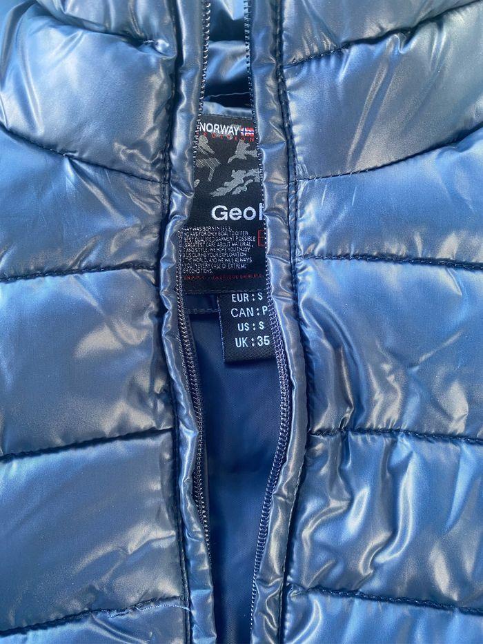 Doudoune mixte taille s Geographical Norway bleu jamais porté - photo numéro 2