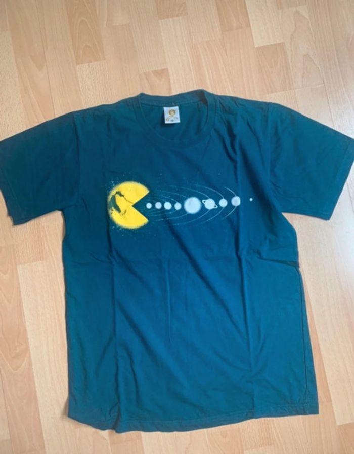 Tee-shirt Pac Man Taille M - photo numéro 1