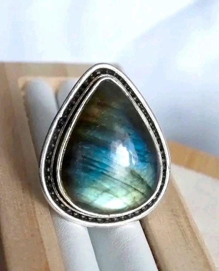 Bague Labradorite - photo numéro 2