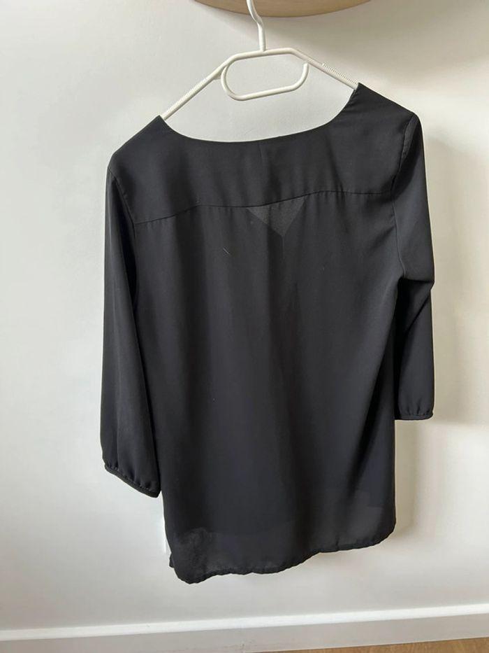 Blouse noire H&M - photo numéro 4