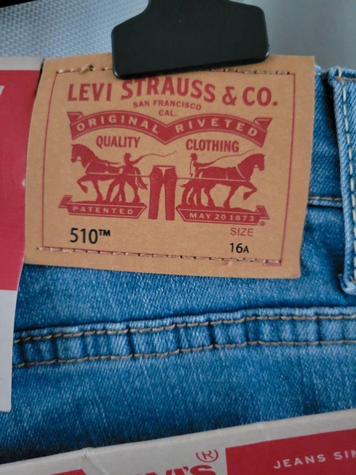 Jeans skinny Levi's 510  fille 16 ans neuf avec étiquette - photo numéro 5