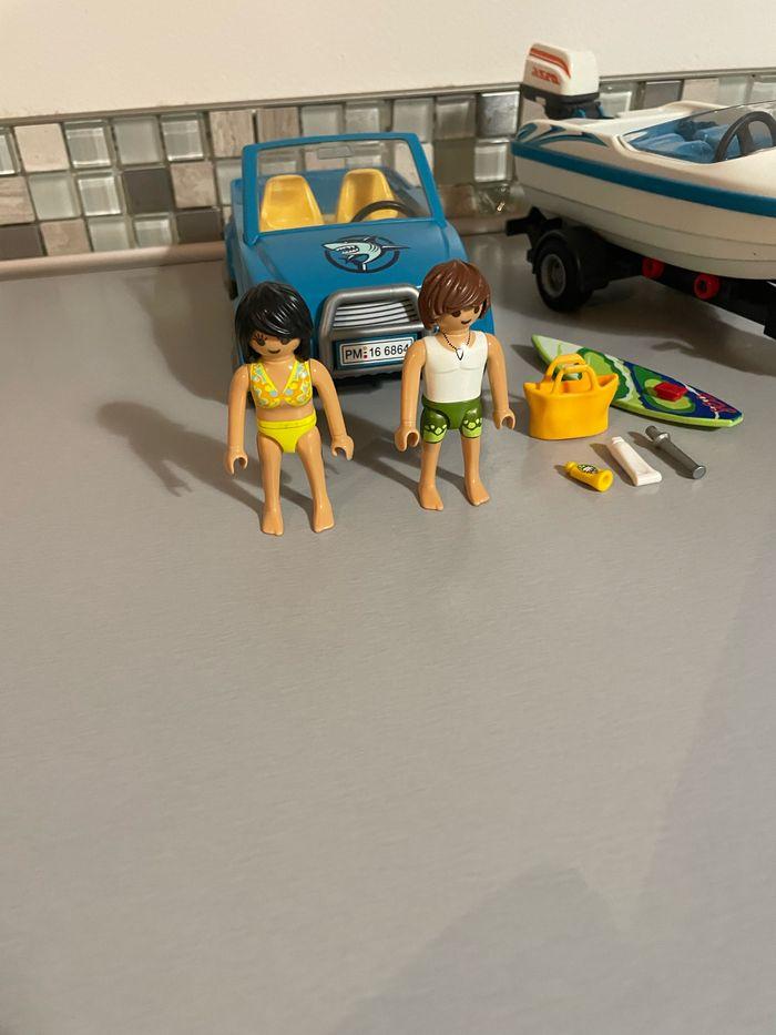 Playmobil surfeurs et véhicule - photo numéro 3