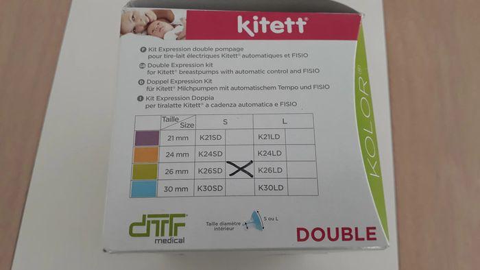 Kit expression double pour tire lait Kitett - photo numéro 5