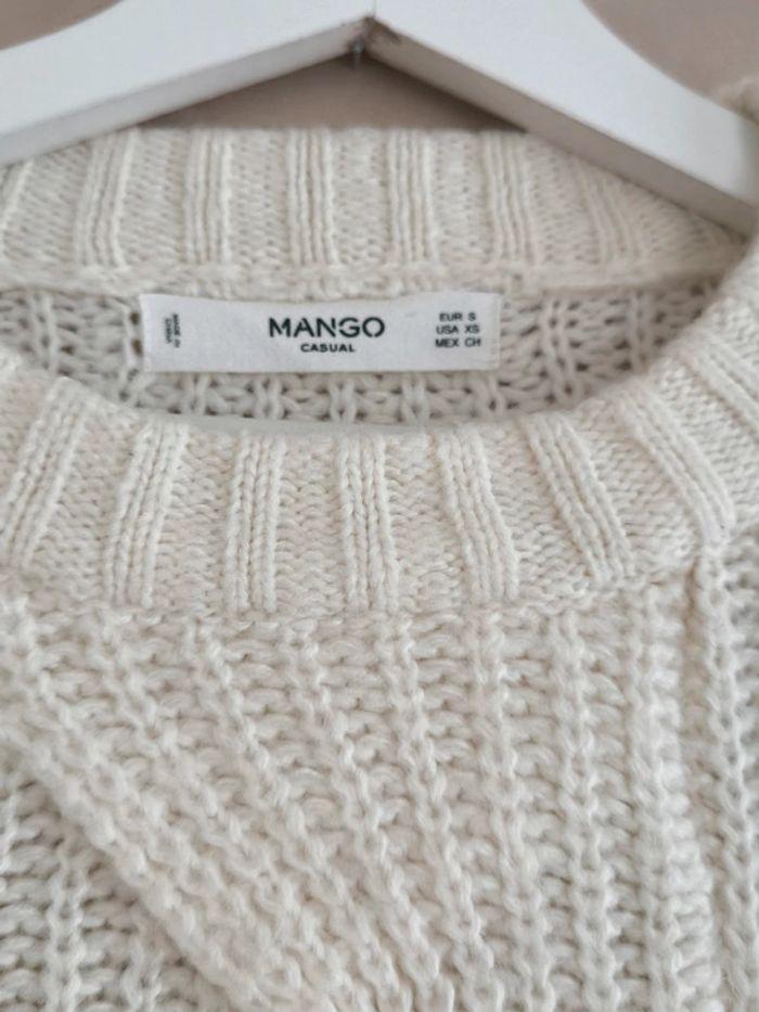 🤎 Pull maille crème Mango 36 🤎 - photo numéro 3