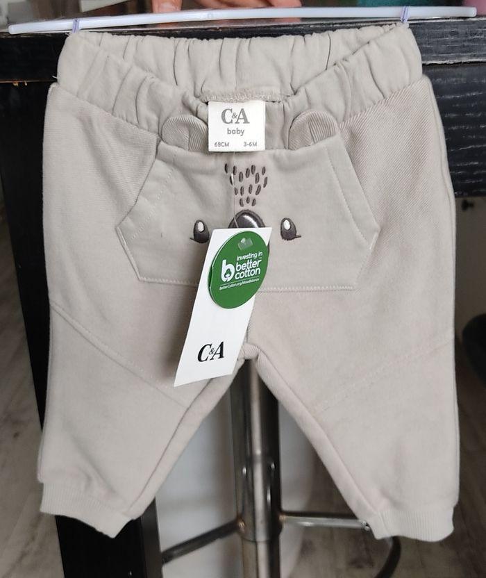 Pantalon jogging chaud 3/6 mois - photo numéro 2