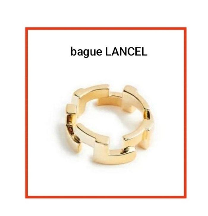 Superbe bague / anneau doré - Lancel - Neuf - photo numéro 9