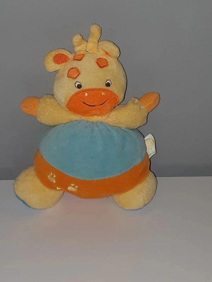 Doudou Peluche Hochet Baby Smile