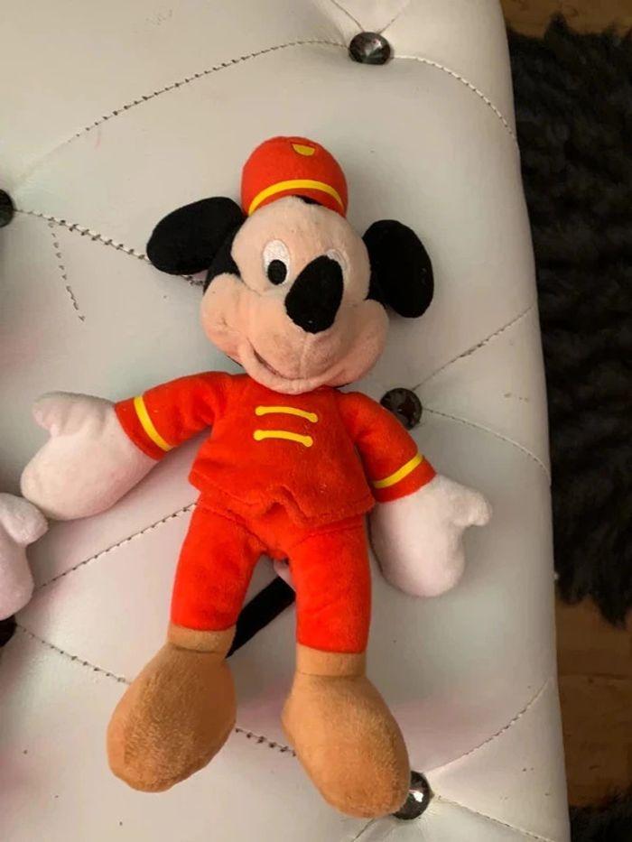 Ensemble de 3 peluche collector Mickey Disney . - photo numéro 4