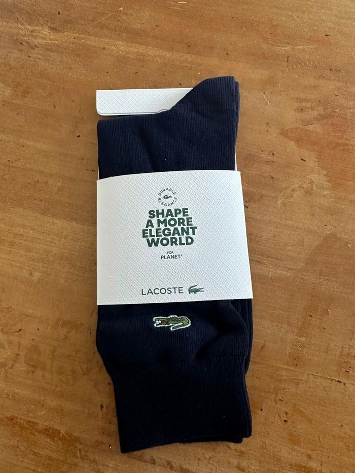 Chaussette Lacoste - photo numéro 1