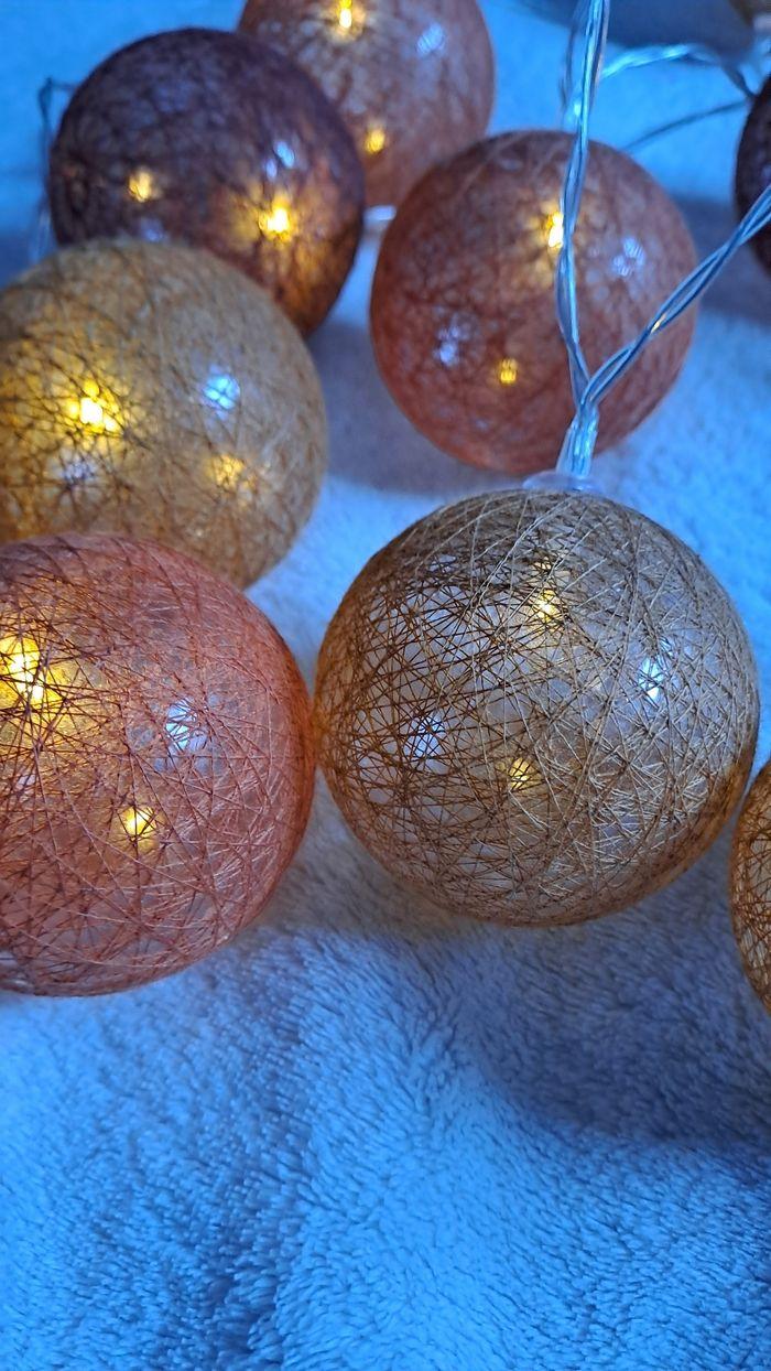 Guirlande lumineuse boules longueur 4 mètres - photo numéro 4