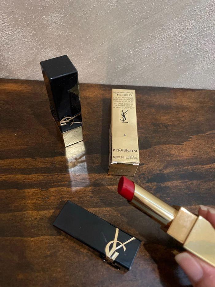 Yves Saint Laurent The Bold rouge à lèvre rouge - photo numéro 4