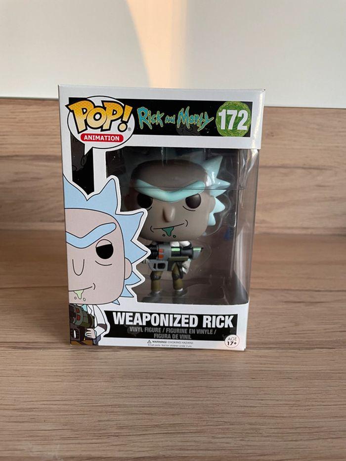 Figurine Funko Pop Rick et Morty : Weaponized Rick 172 - photo numéro 1