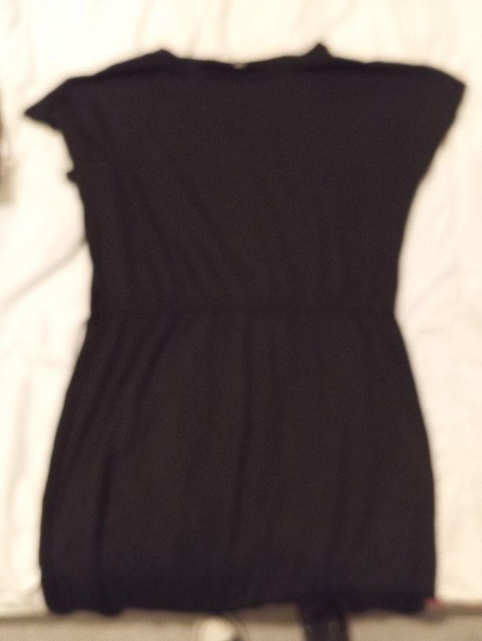 Robe noir mi longue