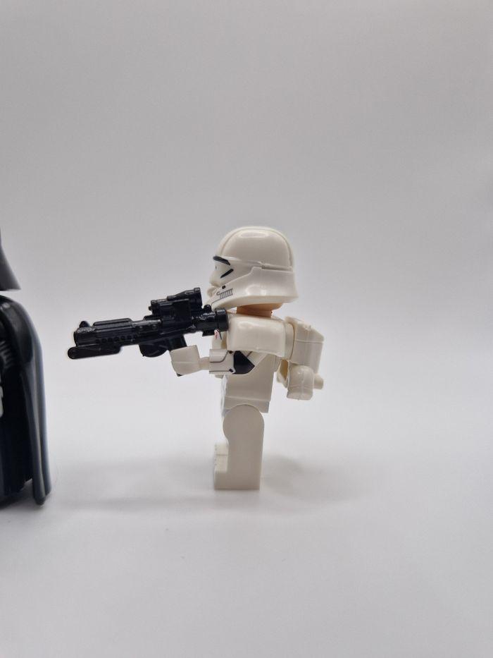 Figurines type lego Sith Dark Vador + 2 stormtroopers star wars - photo numéro 4