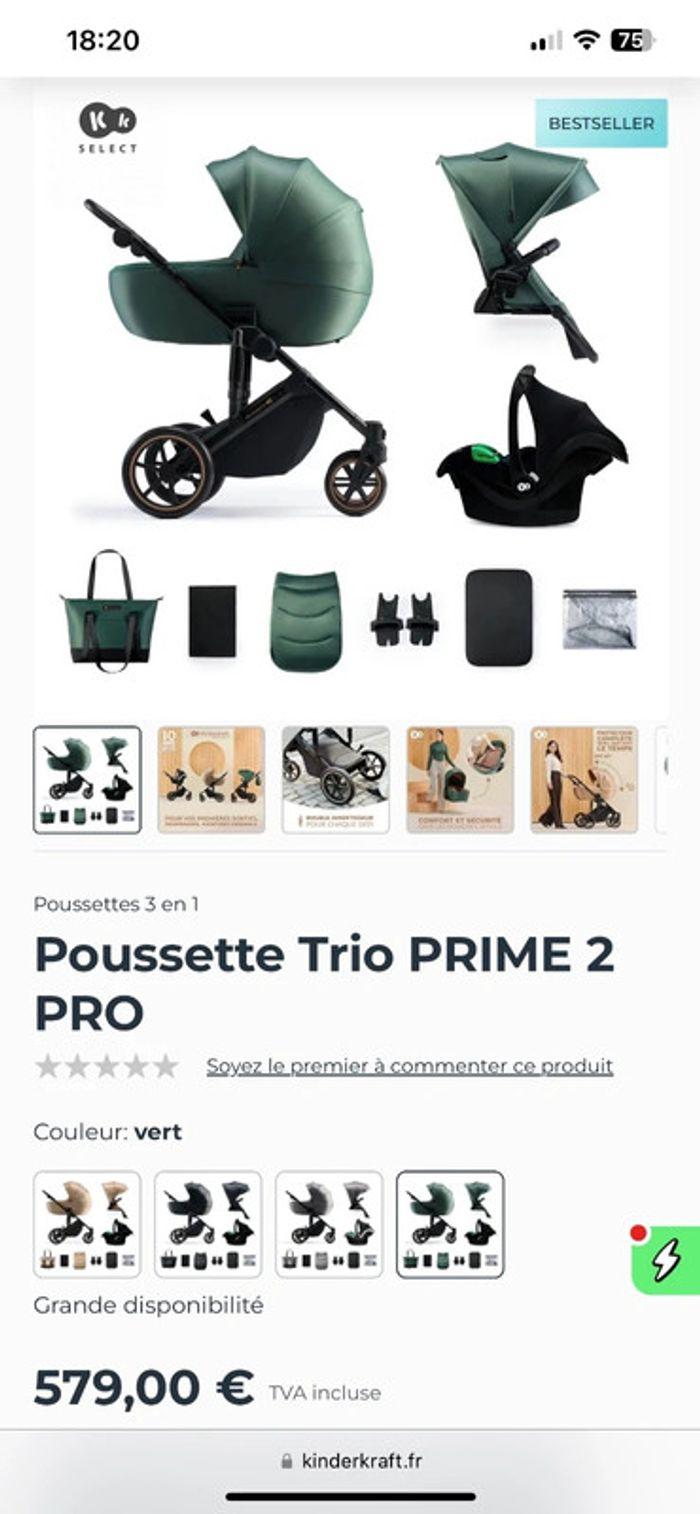 Poussette 3 en 1 - photo numéro 14