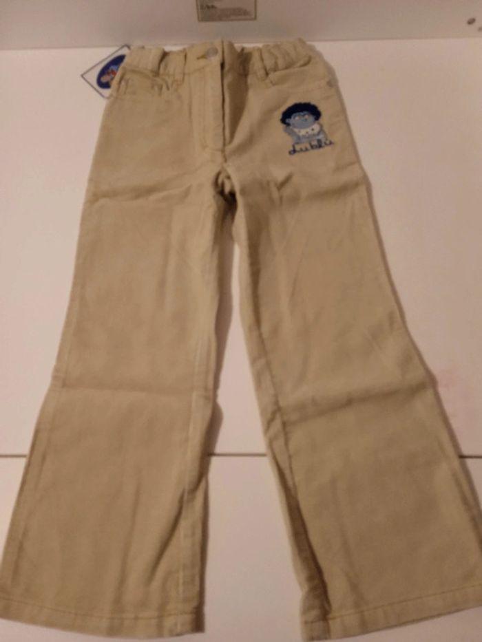 Pantalon beige garçon 6 ans neuf - photo numéro 1