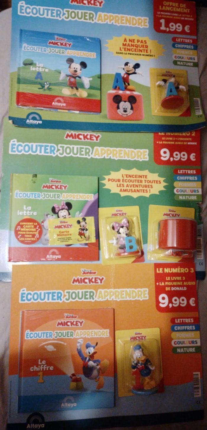 Audioconte Mickey disney altaya neuf 1,2 3.