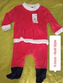 9 mois Pyjama bébé fille neuf Esprit Noël