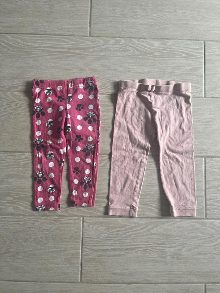 Lot 2 leggings fille taille 3 ans