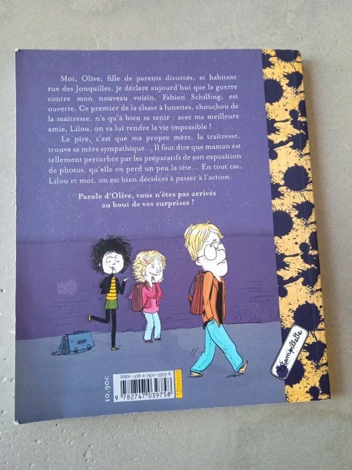 Livre enfant Carnet secret d'Olive - photo numéro 2