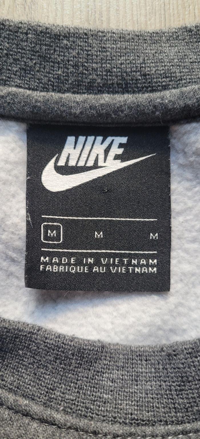 Sweat/Pull/Crewneck Nike Club Gris Taille M Homme Logo Brodé - photo numéro 4