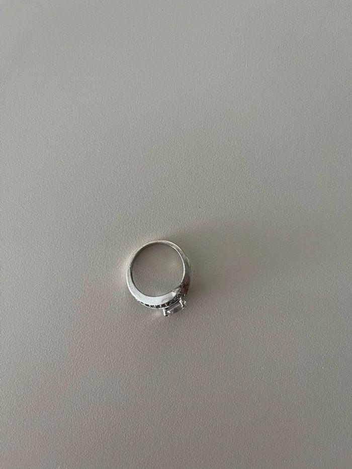 Bague en argent et zirconium - photo numéro 4