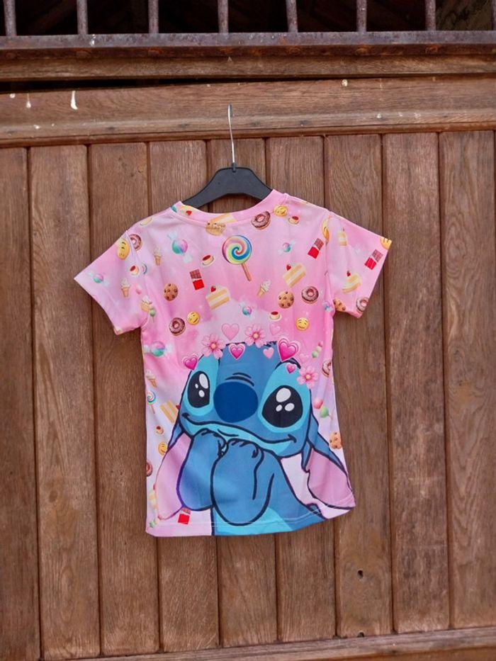 Tee-shirt fille stitch 6 ans