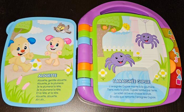 Livre interactif comptines bébé- Fisher price - photo numéro 2