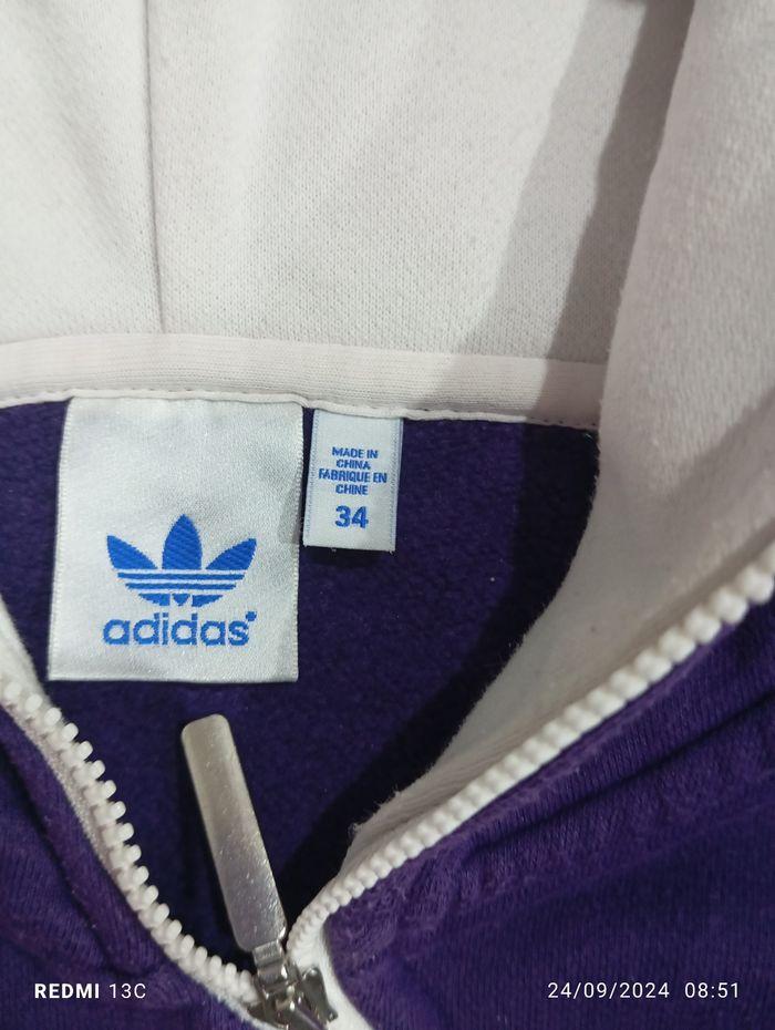 Pull Adidas a capuche - photo numéro 5