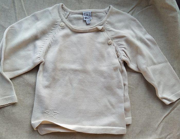 pull mixte beige - photo numéro 1