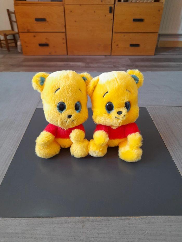 Lot de 2 peluches winnie l'ourson - photo numéro 1