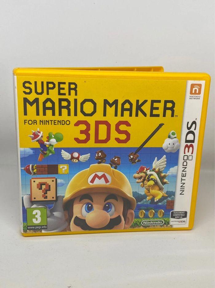 Jeu Super Mario Maker 3DS - très bon état et complet - photo numéro 1